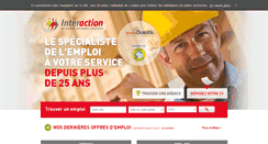Desktop Screenshot of interaction-interim.com